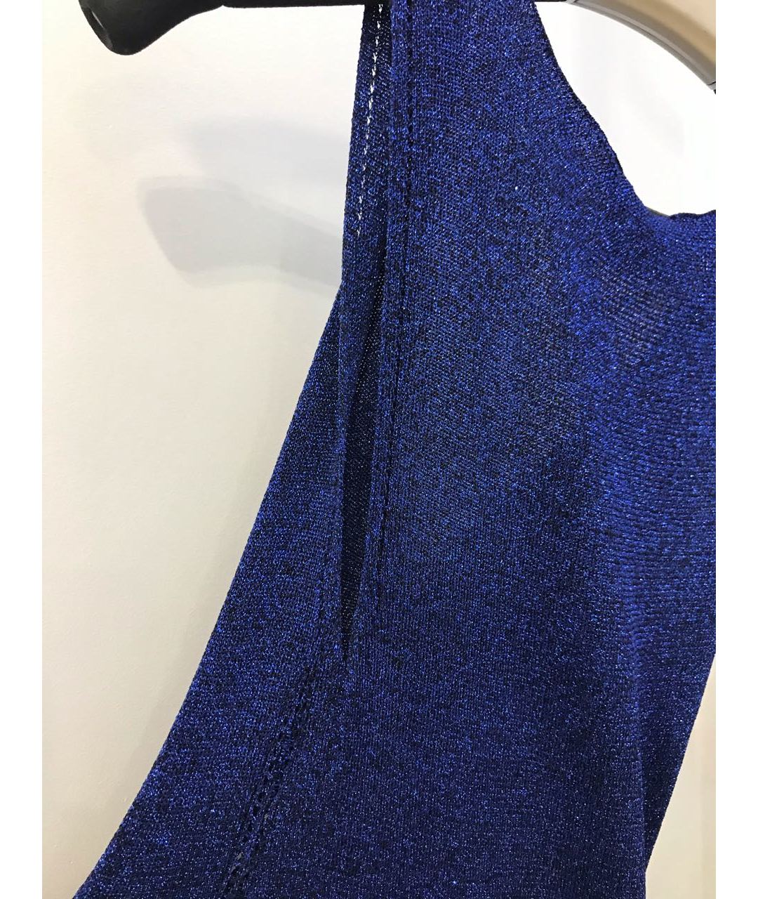 CHRISTOPHER KANE Синее вискозное вечернее платье, фото 6