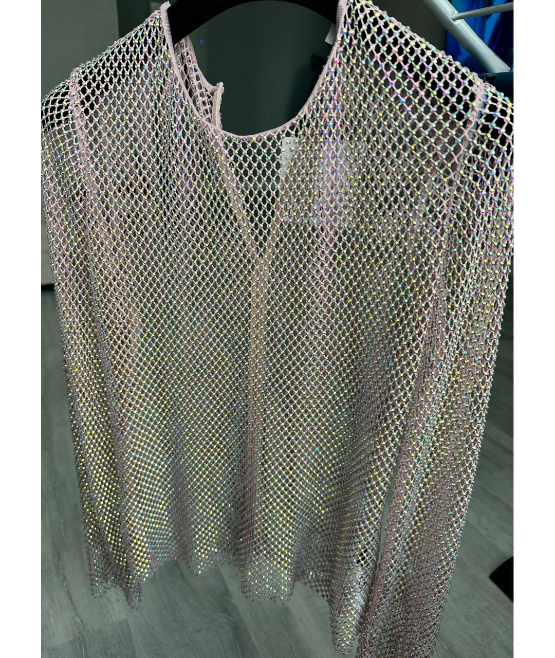 GIUSEPPE DI MORABITO Мульти сетчатая блузы, фото 2