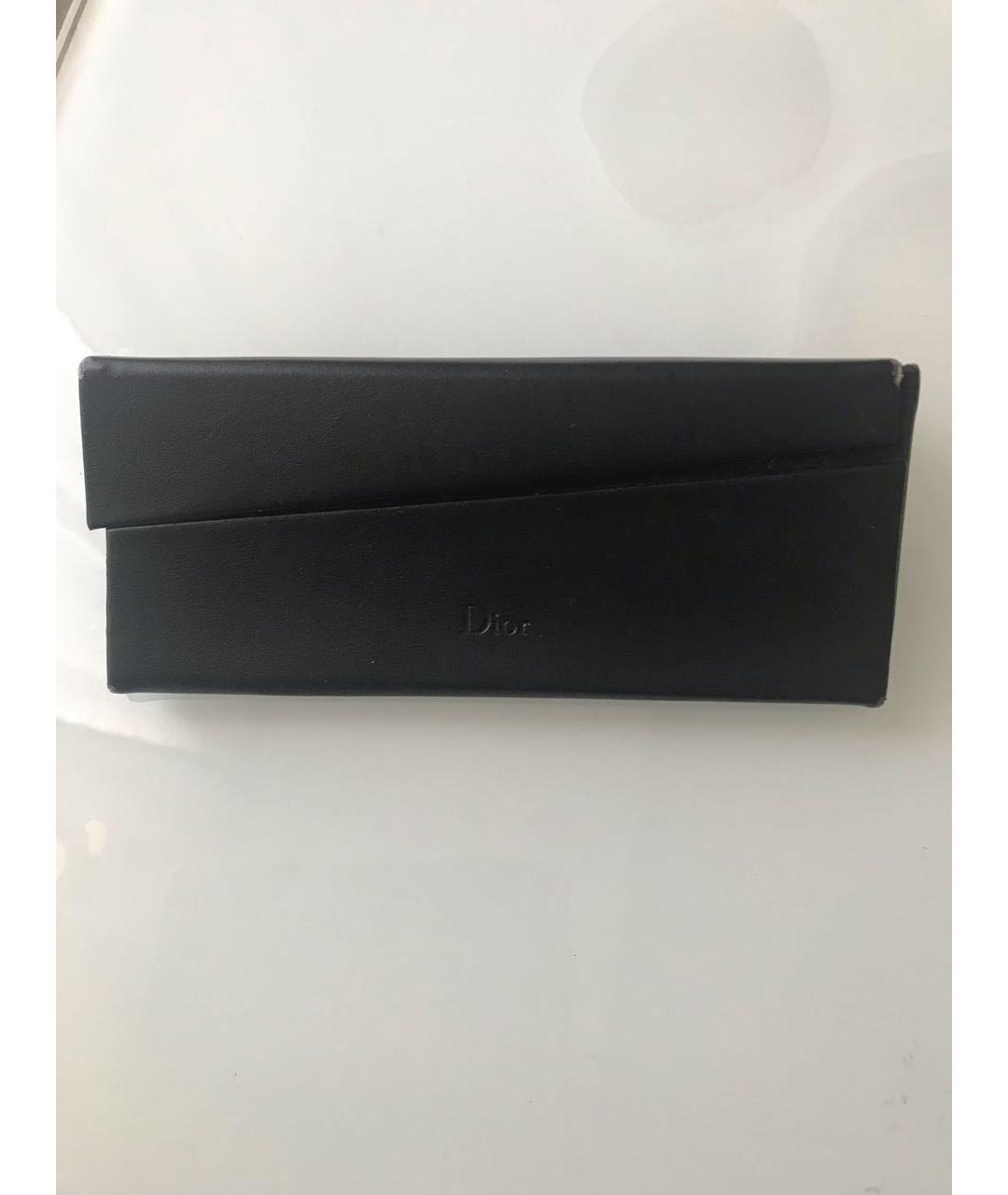 CHRISTIAN DIOR Белые пластиковые солнцезащитные очки, фото 4