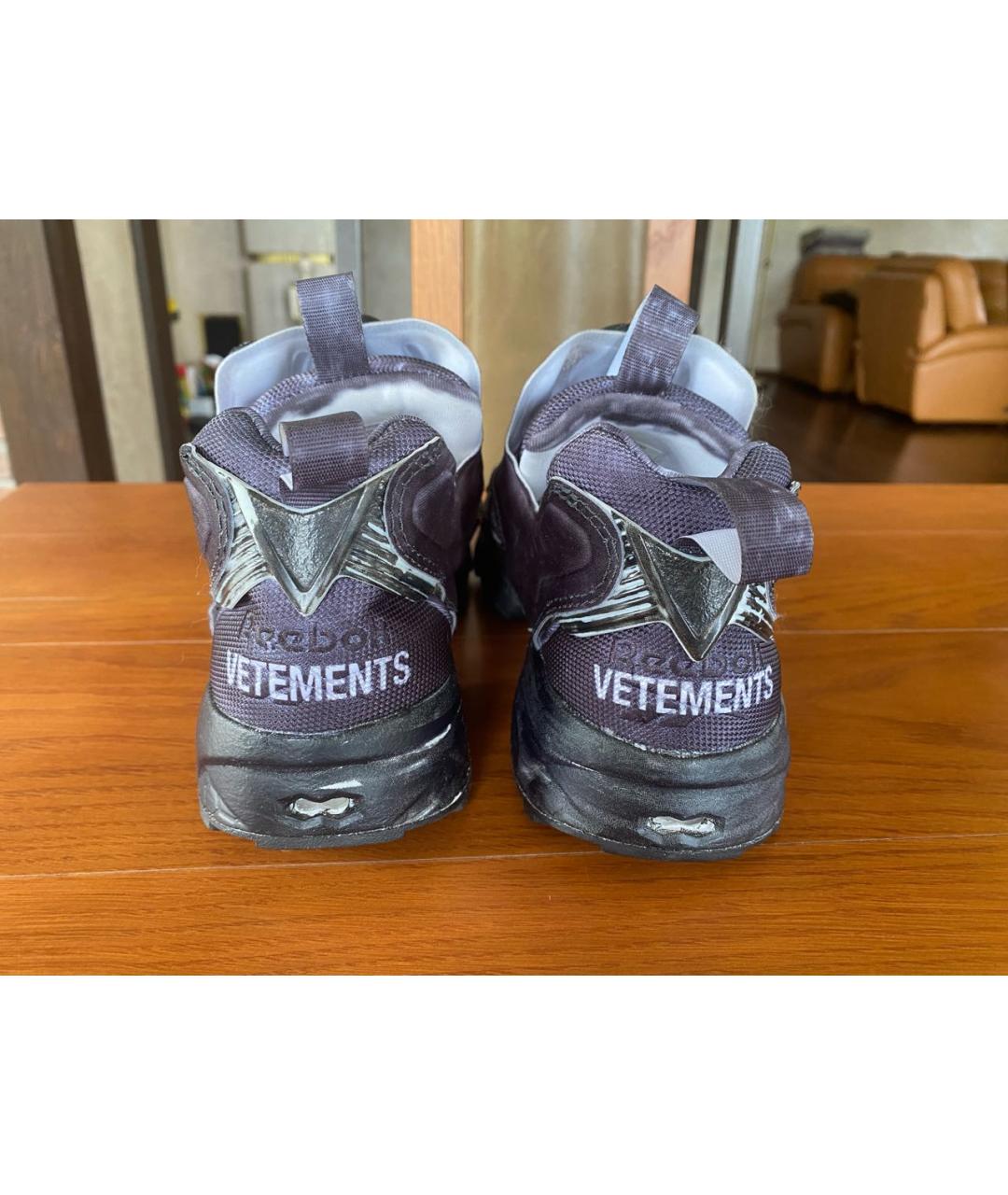 VETEMENTS Темно-синие кроссовки, фото 4