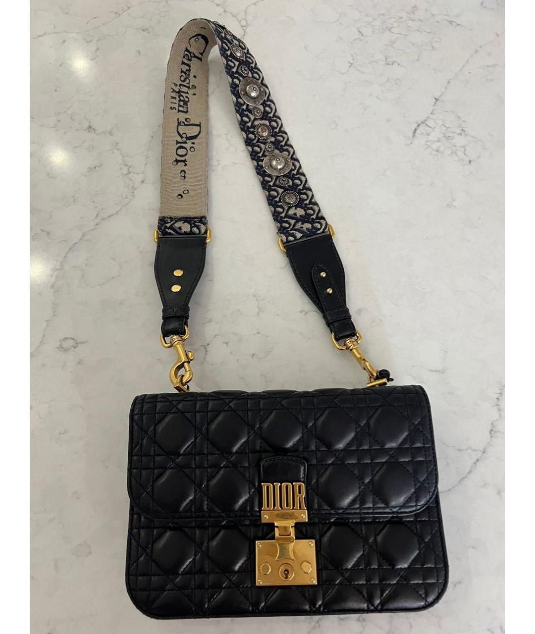 CHRISTIAN DIOR Кожаная сумка через плечо, фото 2