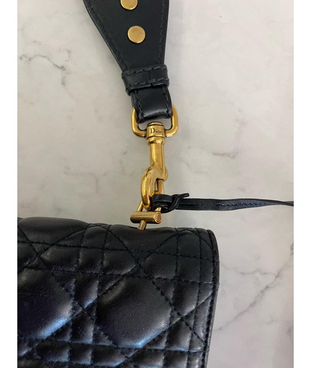 CHRISTIAN DIOR Кожаная сумка через плечо, фото 4