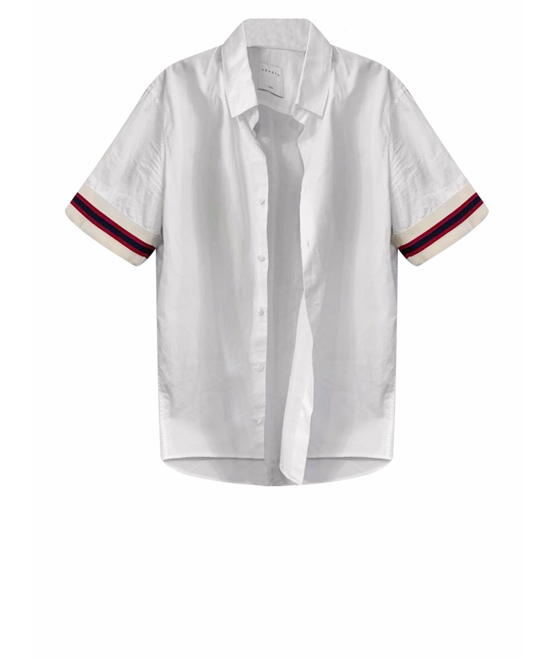 SANDRO Белая хлопковая классическая рубашка, фото 1