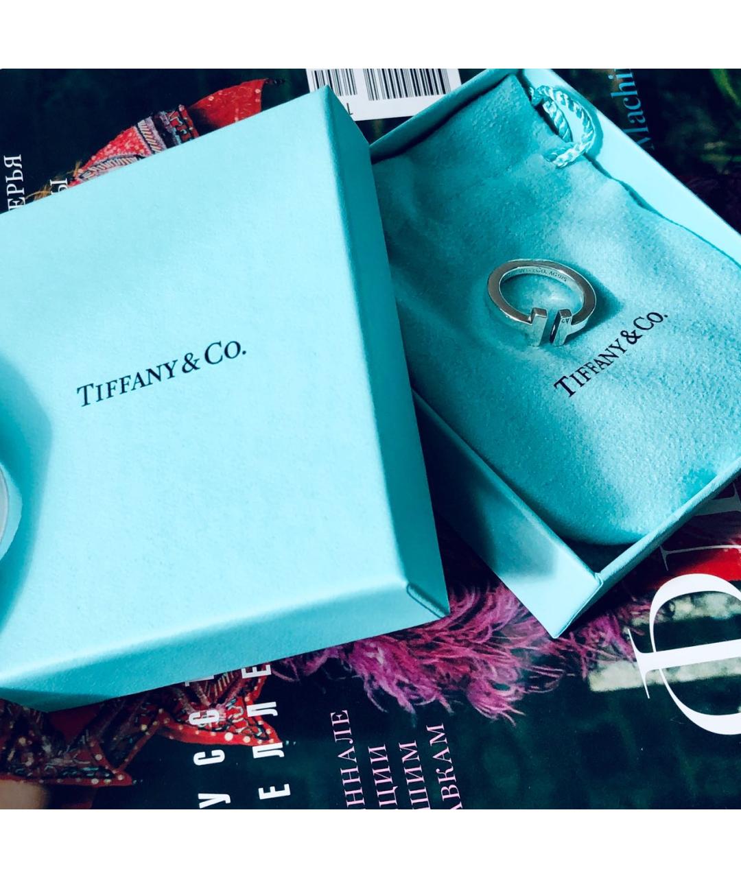 TIFFANY&CO Серебряное серебряное кольцо, фото 4