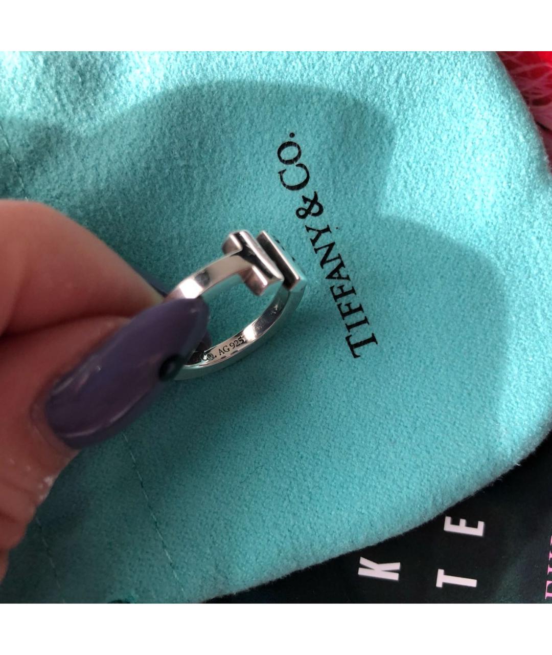TIFFANY&CO Серебряное серебряное кольцо, фото 2