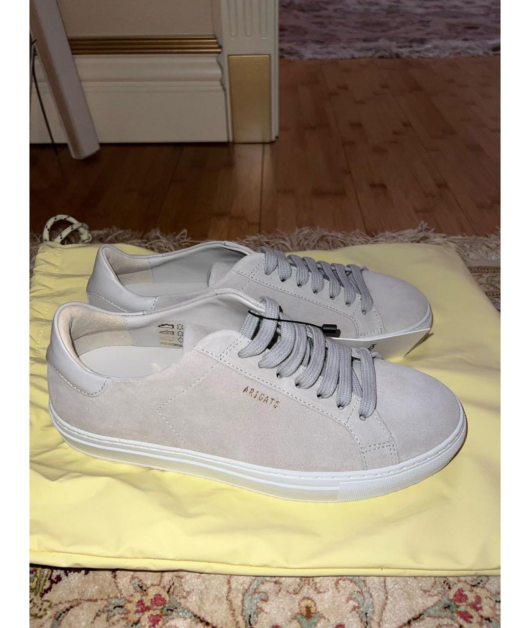 AXEL ARIGATO Серые замшевые кеды, фото 6