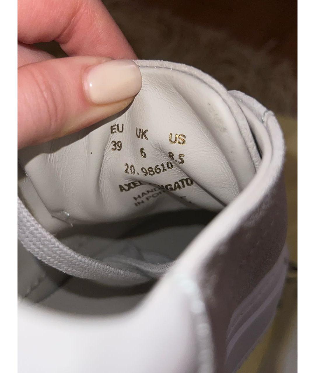 AXEL ARIGATO Серые замшевые кеды, фото 5