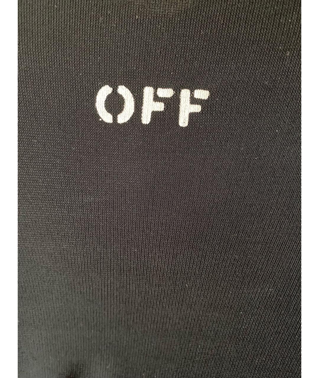 OFF-WHITE Черное повседневное платье, фото 6