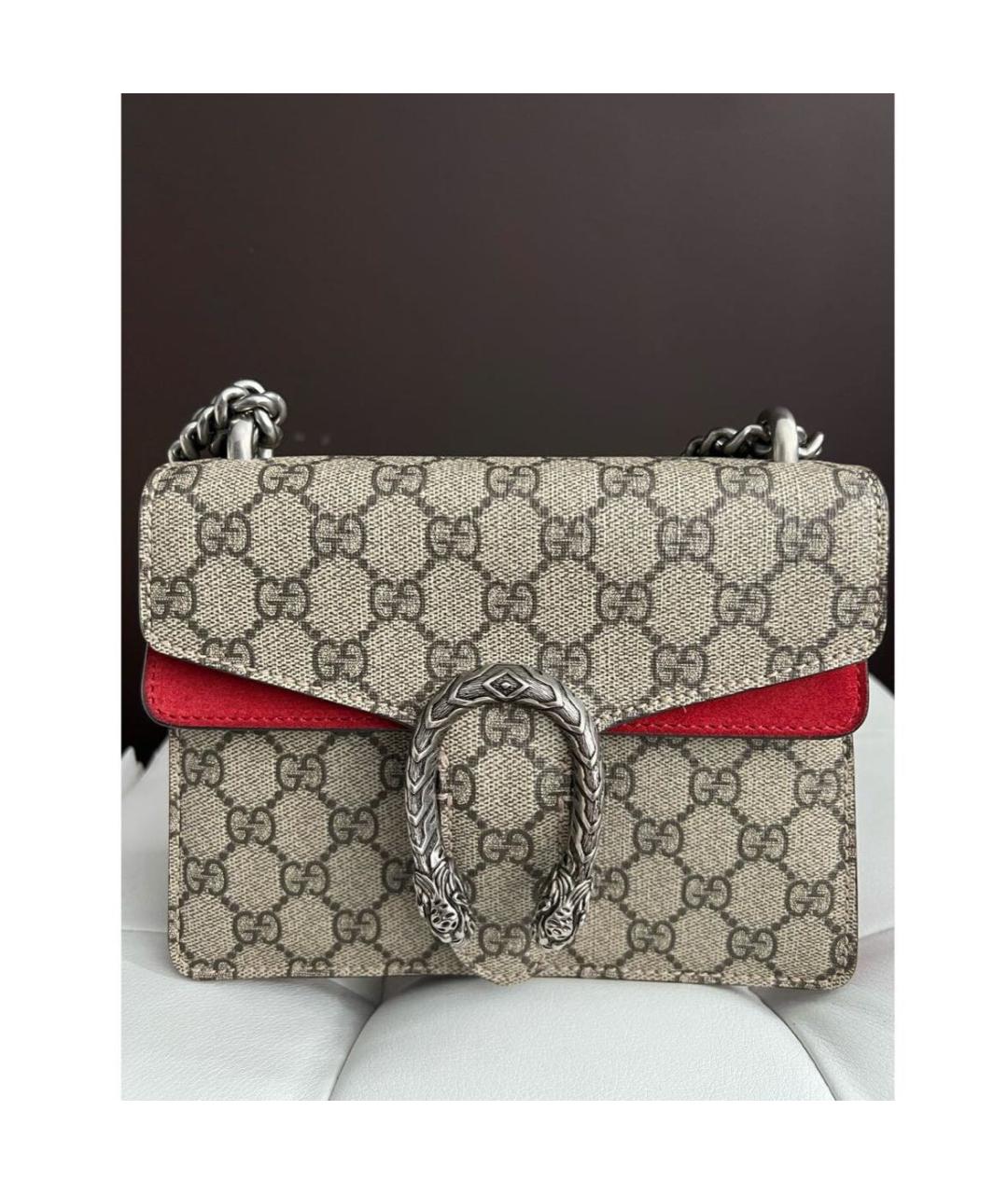 GUCCI Бежевая сумка через плечо, фото 2