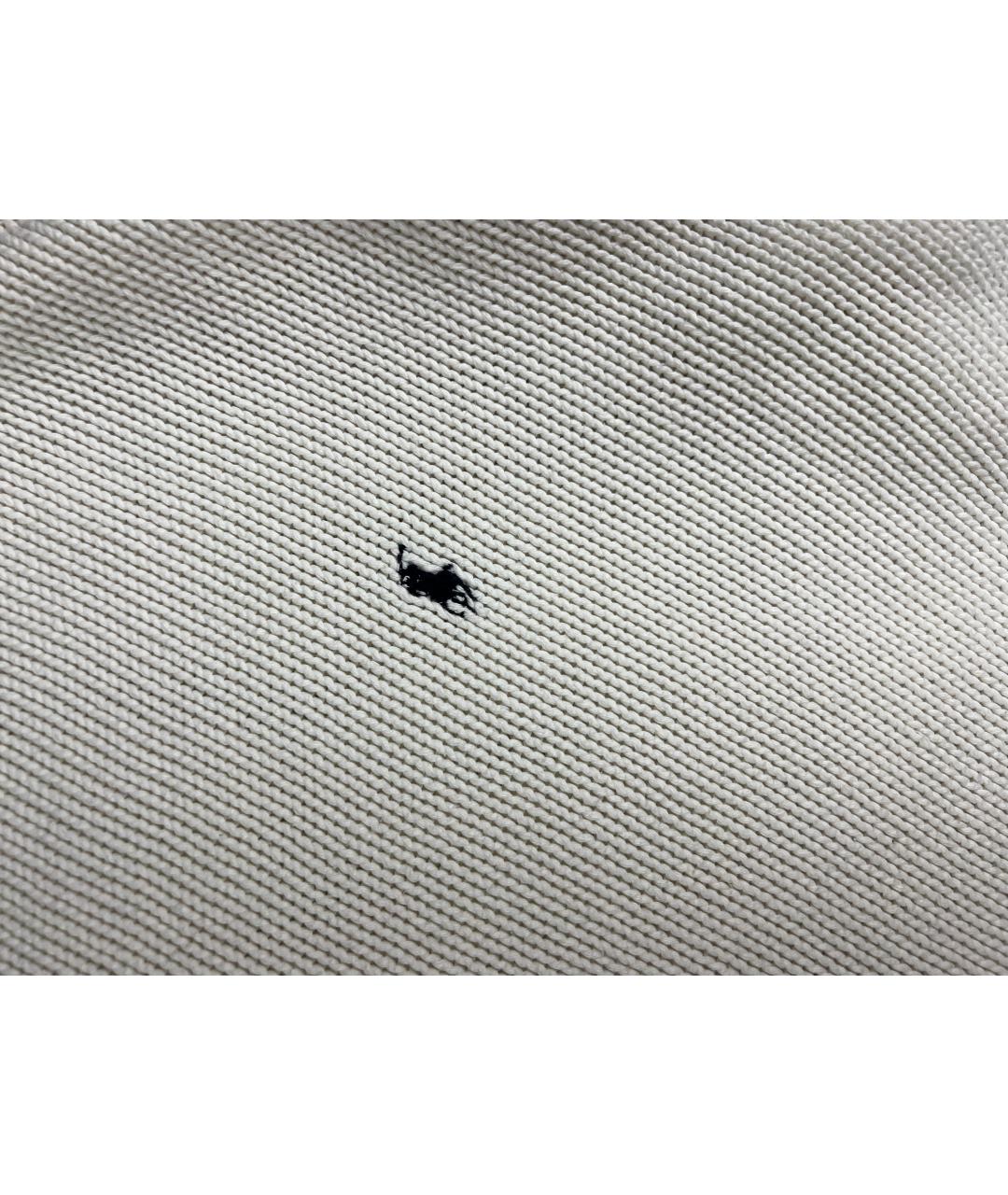 POLO RALPH LAUREN Белый хлопковый джемпер / свитер, фото 3
