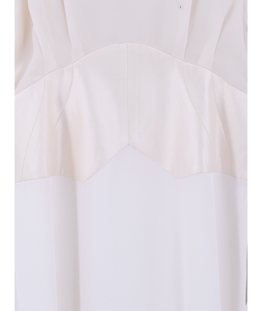 ANTONIO BERARDI Белое шелковое повседневное платье, фото 4