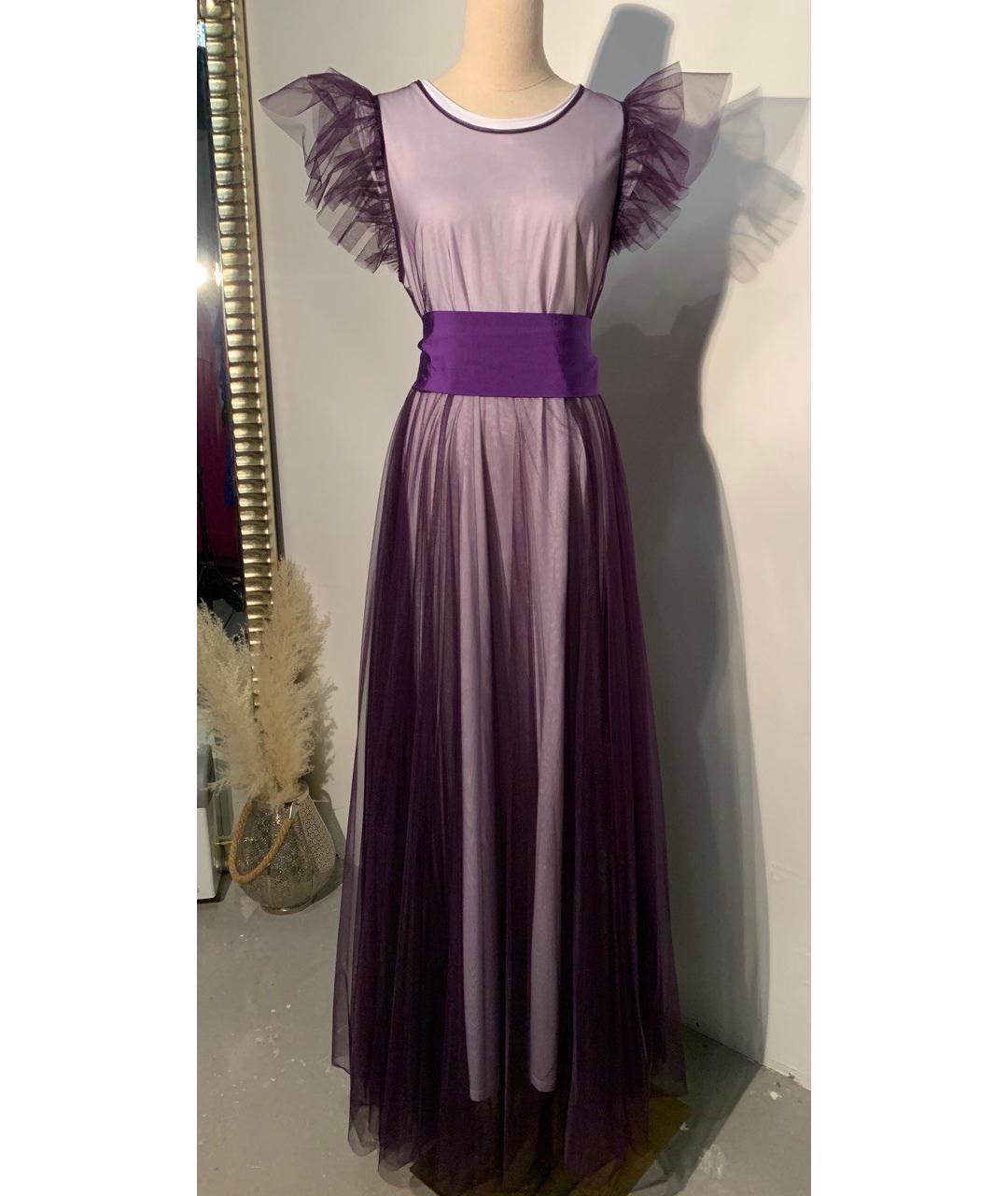 P.A.R.O.S.H. Фиолетовое вечернее платье, фото 9