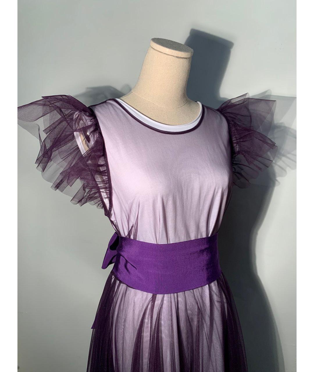 P.A.R.O.S.H. Фиолетовое вечернее платье, фото 5