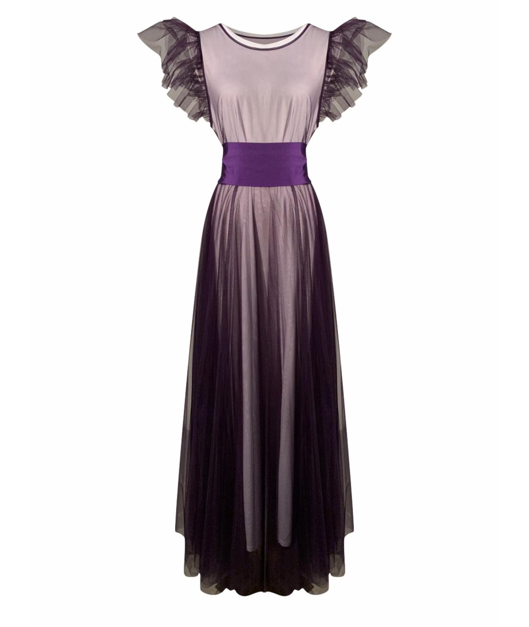 P.A.R.O.S.H. Фиолетовое вечернее платье, фото 1