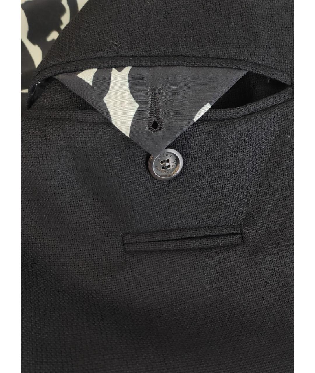 BILLIONAIRE Черный шерстяной пиджак, фото 5