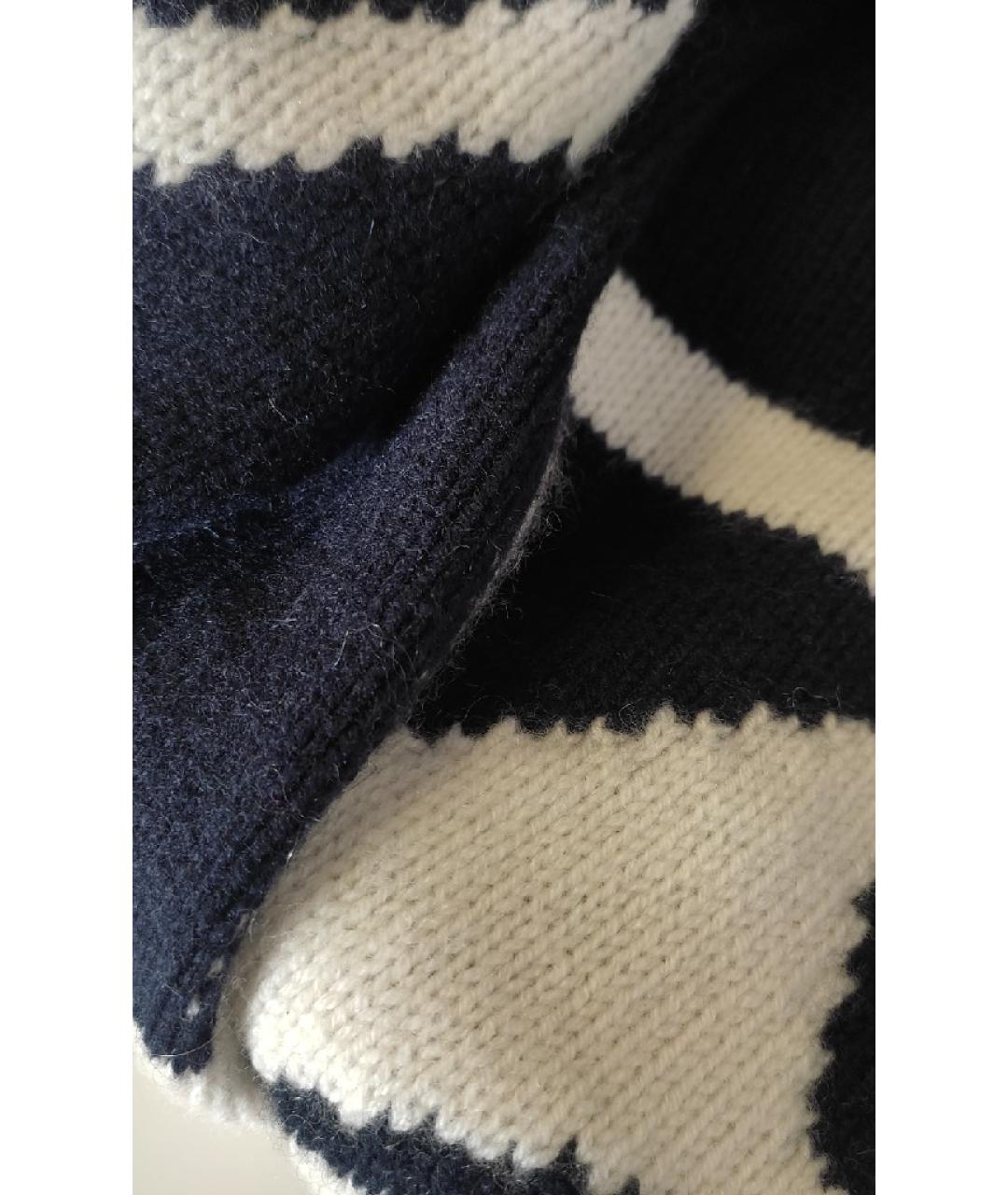 GIORGIO ARMANI Темно-синий кашемировый джемпер / свитер, фото 4