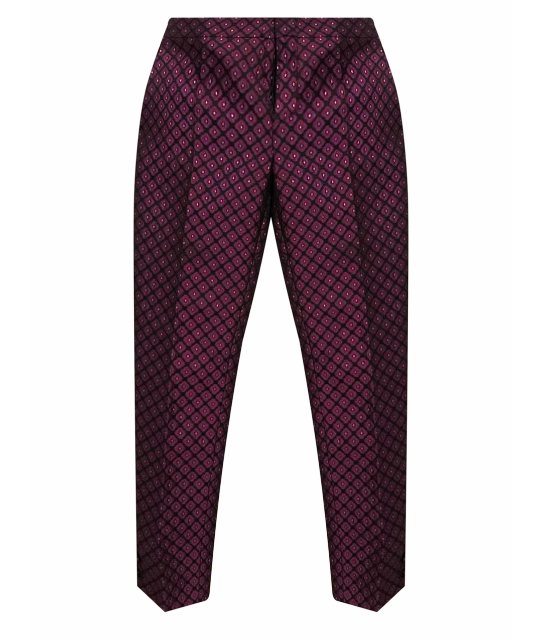 RED VALENTINO Фиолетовые прямые брюки, фото 1
