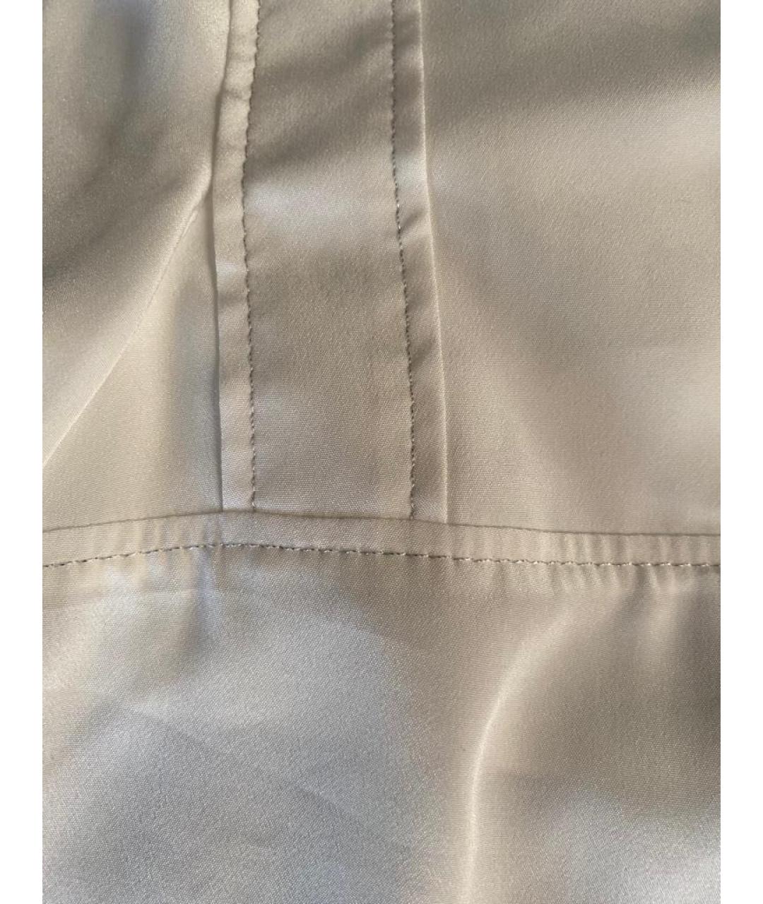 CHANEL PRE-OWNED Белая шелковая блузы, фото 4