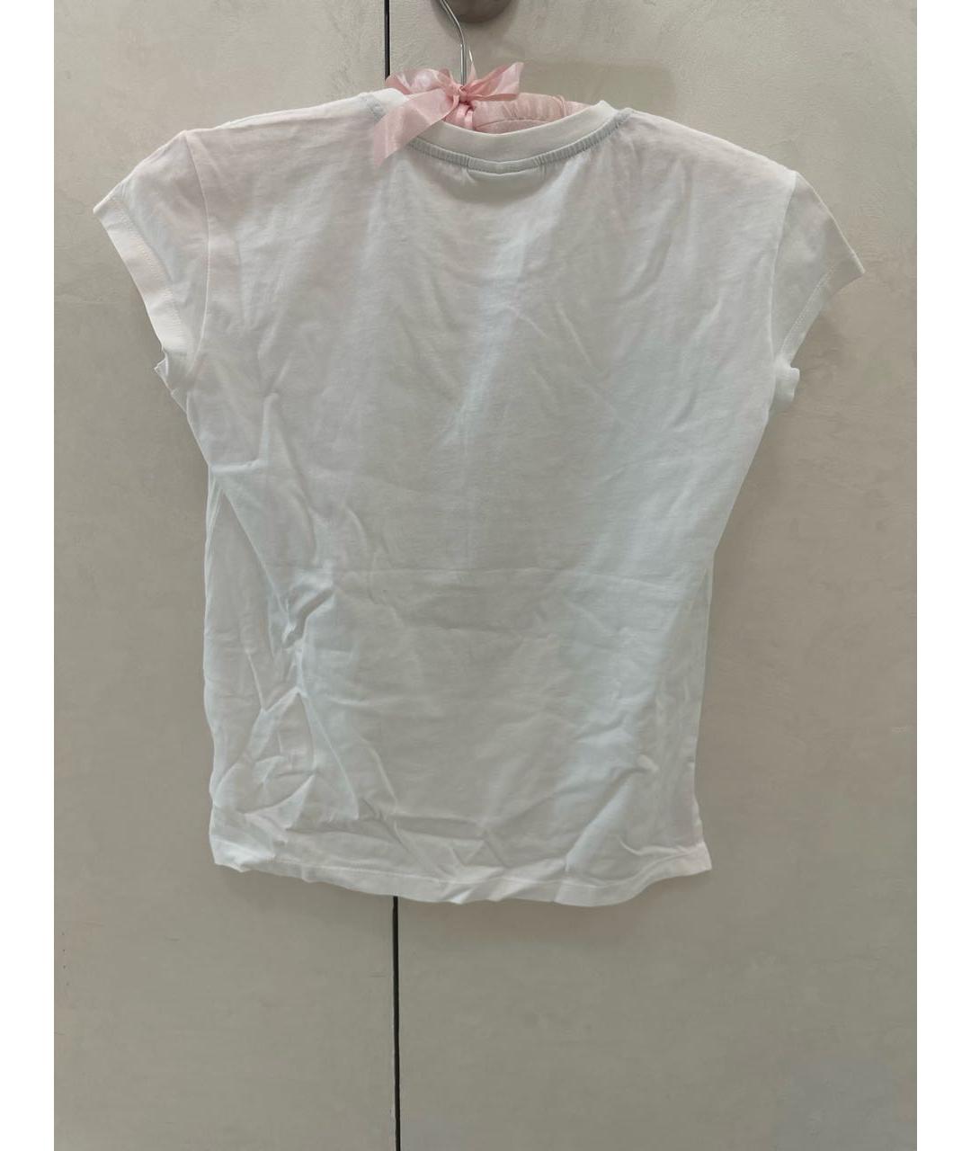 FENDI KIDS Белый хлопковый детская футболка / топ, фото 2