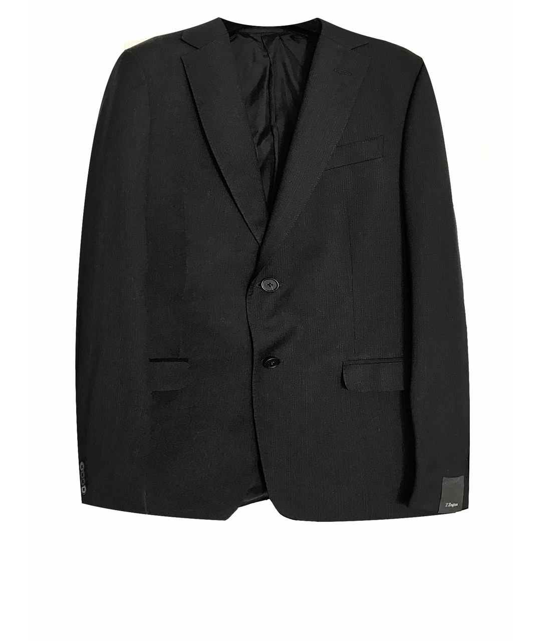 ZZEGNA Серый шерстяной пиджак, фото 1
