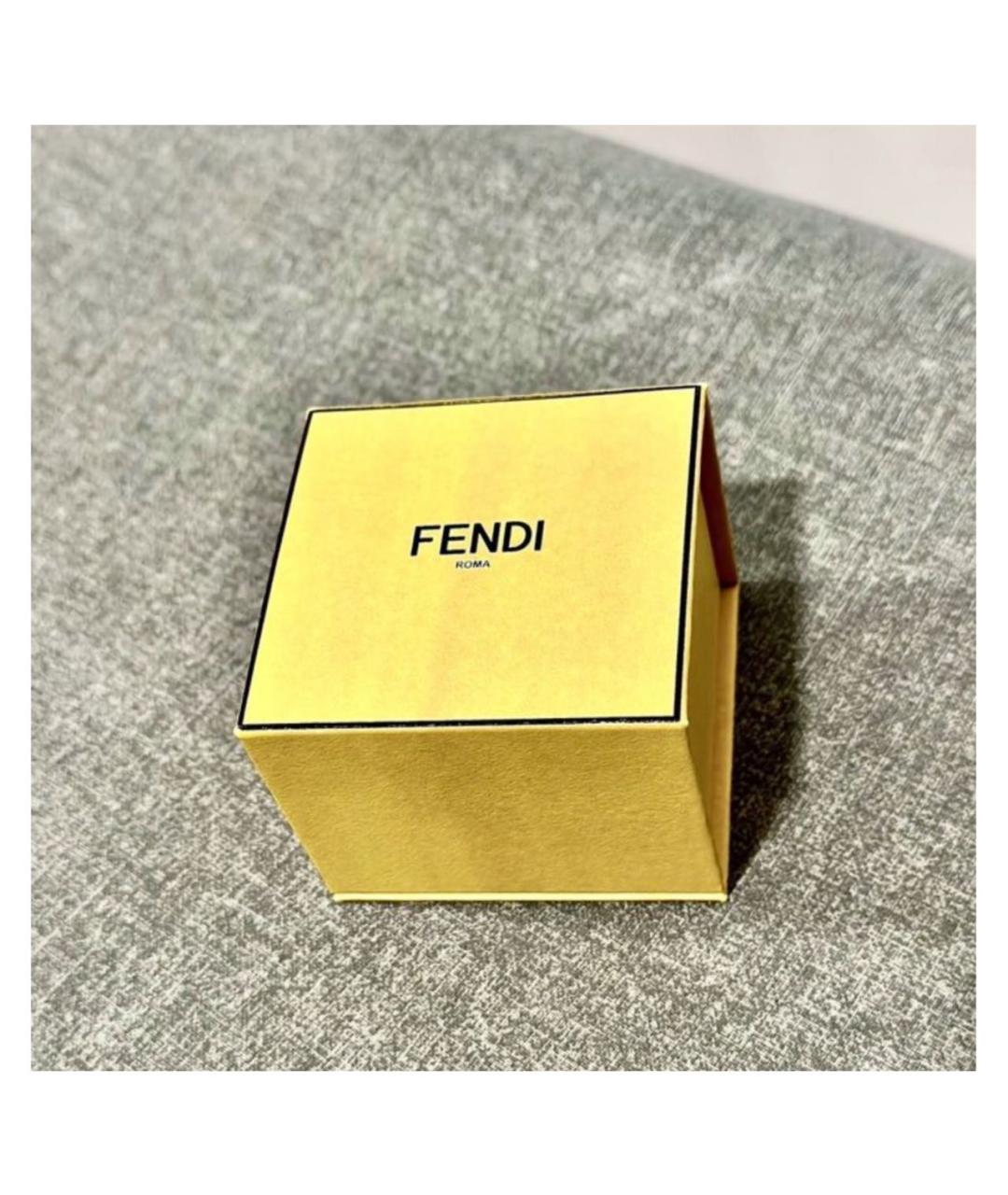 FENDI Серебряные латунные запонки, фото 6