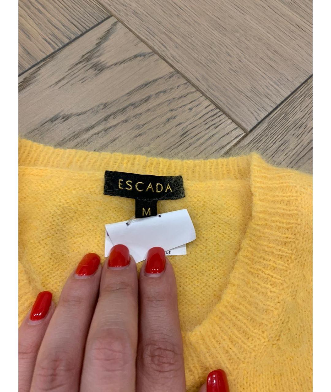 ESCADA Желтый джемпер / свитер, фото 2