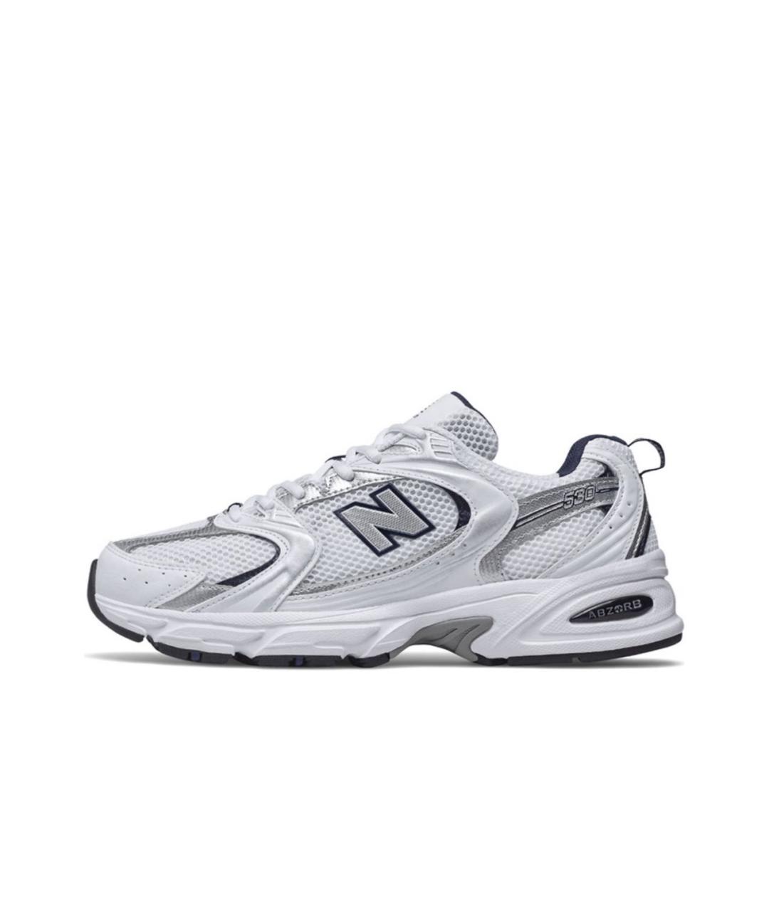 NEW BALANCE Серебряные кроссовки, фото 2