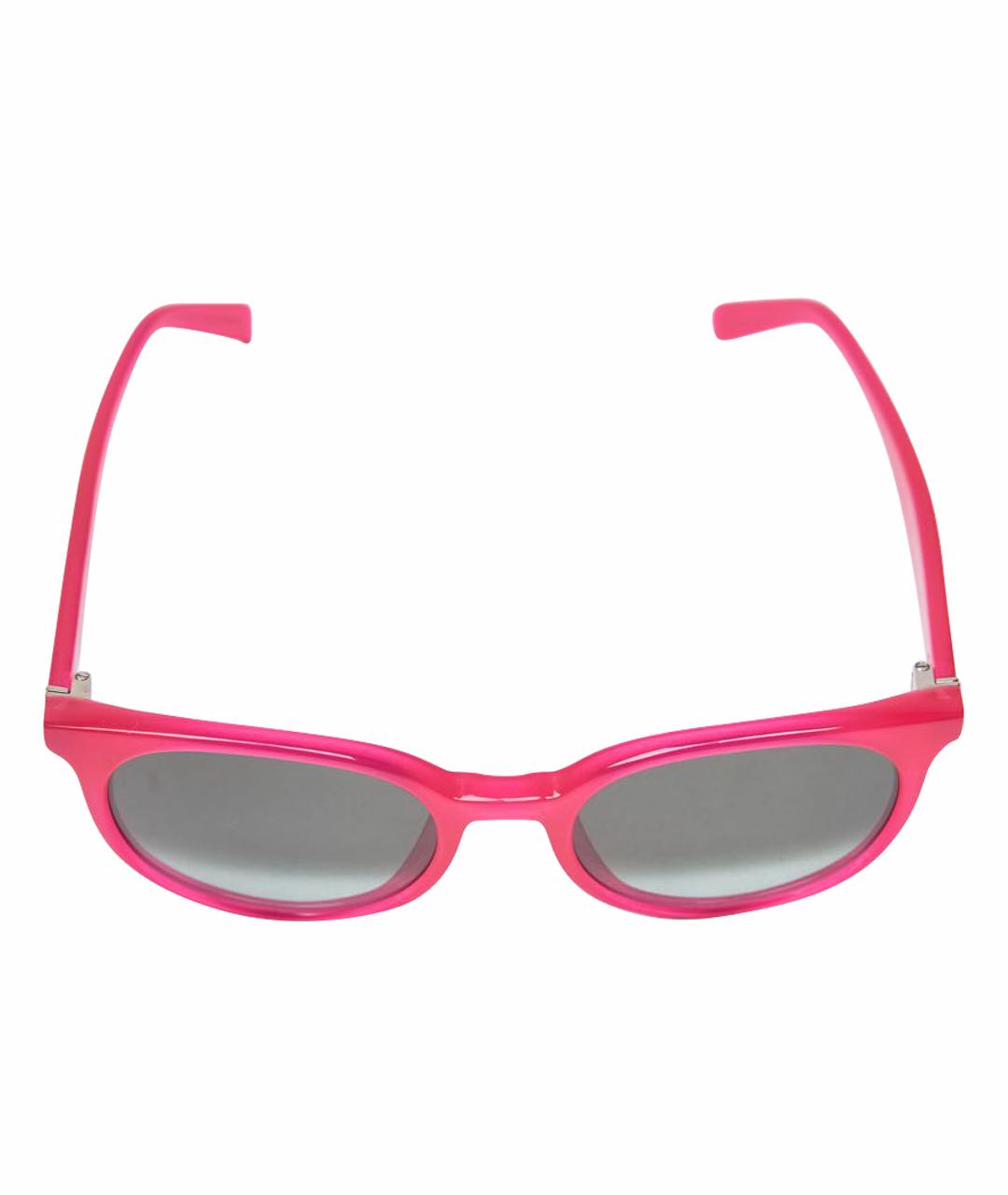 CELINE PRE-OWNED Розовые пластиковые солнцезащитные очки, фото 1