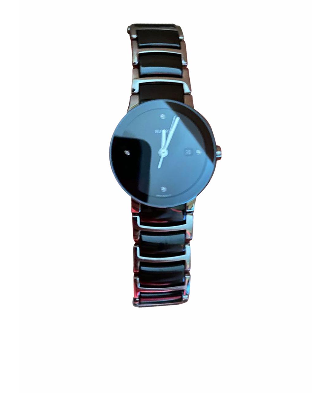 RADO Черные металлические часы, фото 1
