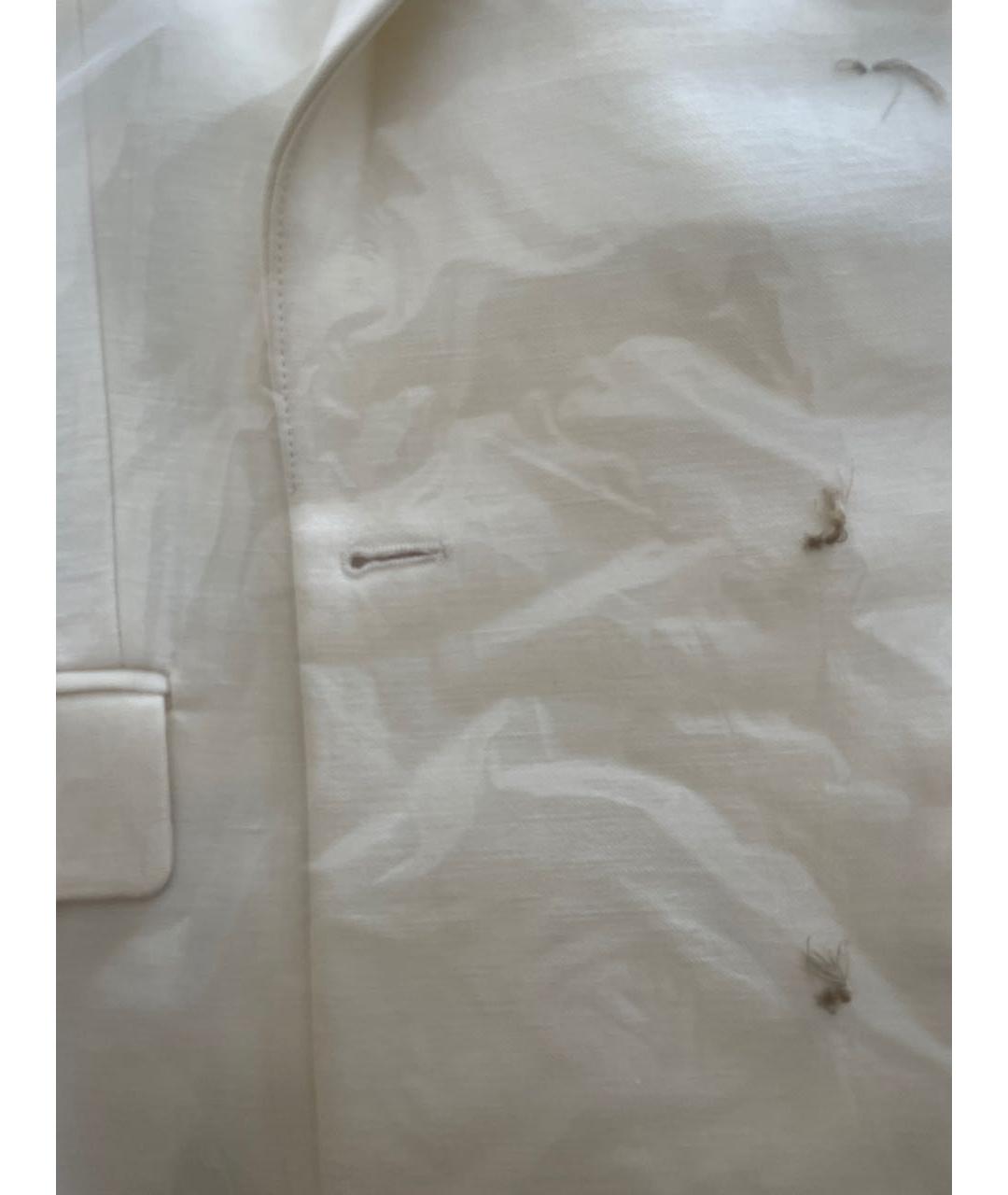 RACIL Белый шерстяной жакет/пиджак, фото 6