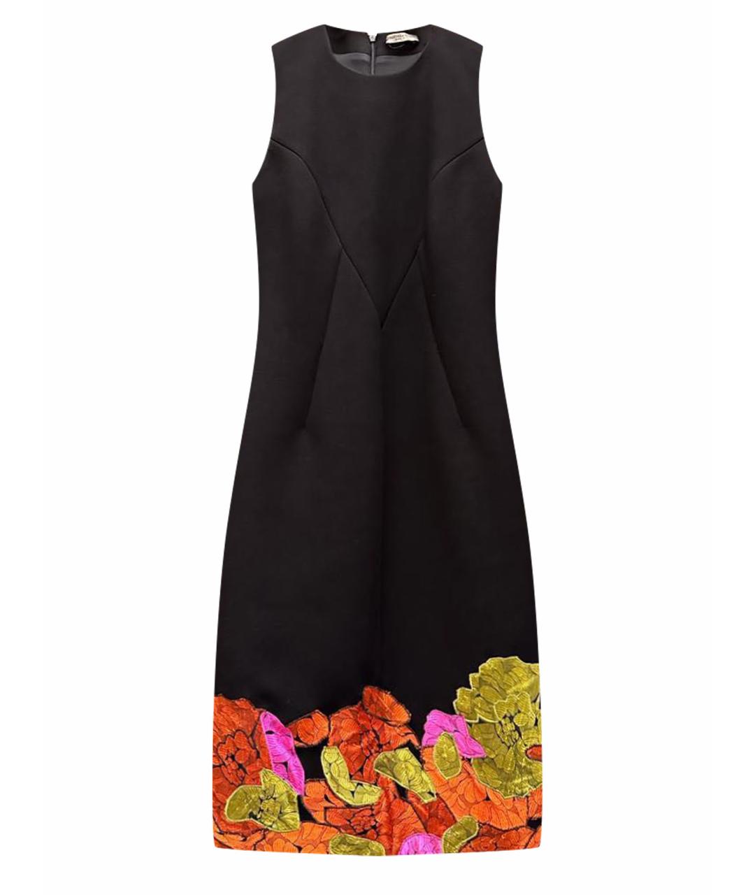 BOTTEGA VENETA Черное полиэстеровое коктейльное платье, фото 1
