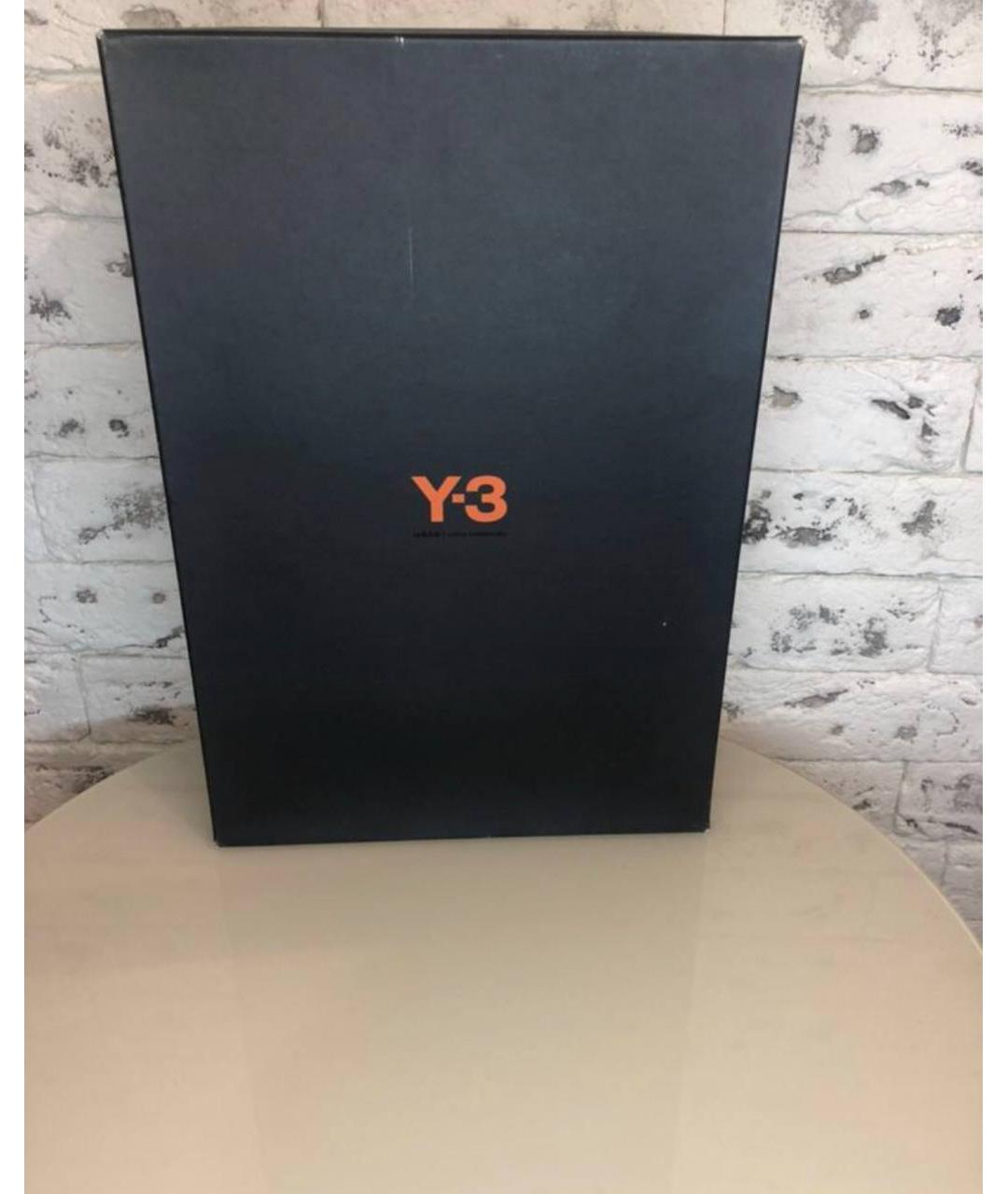 Y-3 Красные низкие кроссовки / кеды, фото 3
