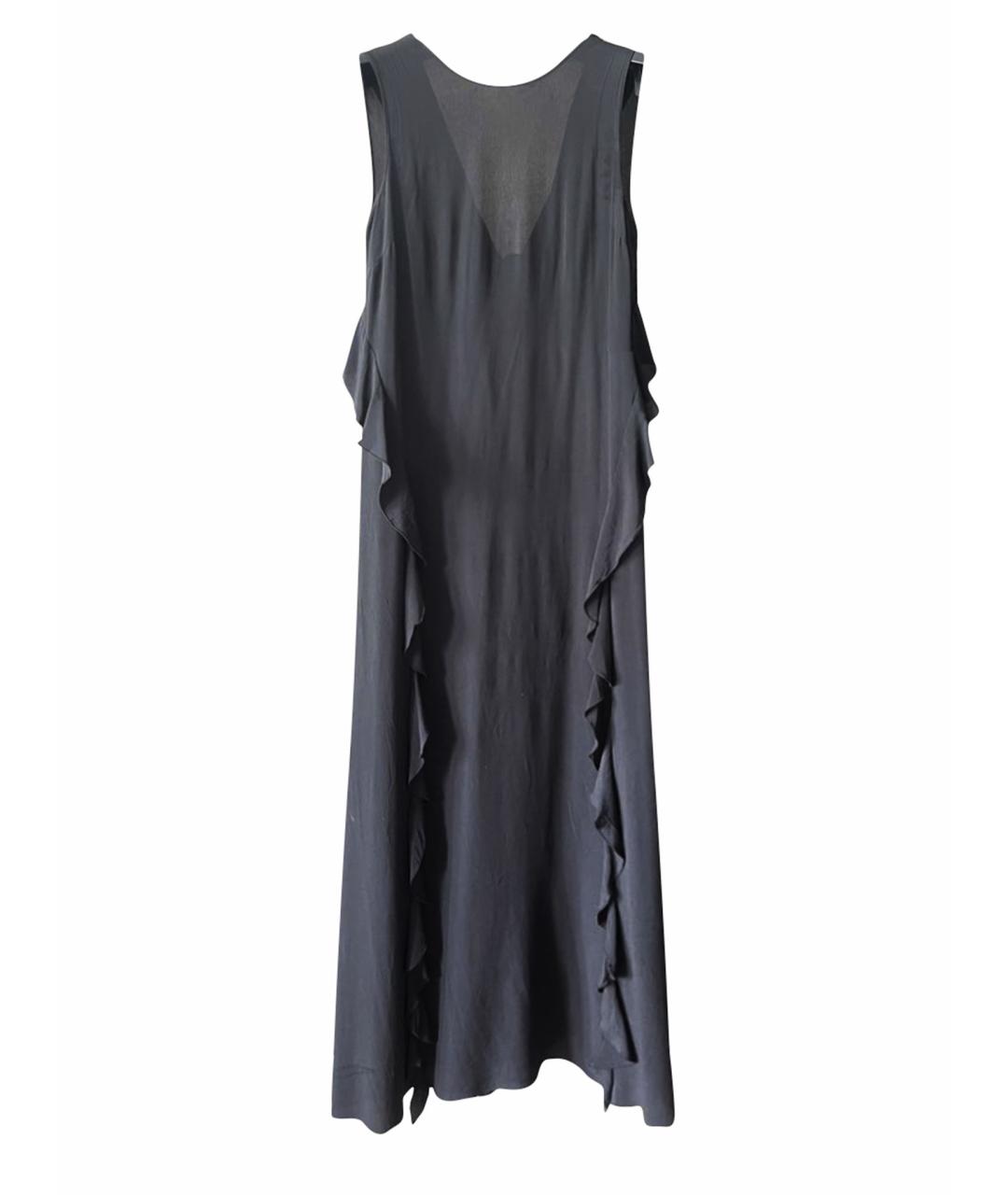 NO. 21 Черное шелковое платье, фото 1