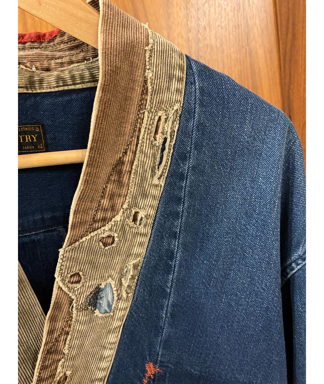 Kapital Синий деним пиджак, фото 6