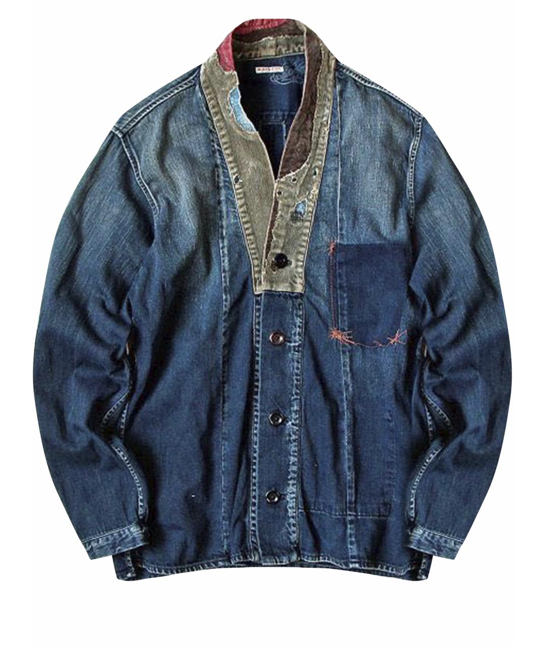 Kapital Синий деним пиджак, фото 1