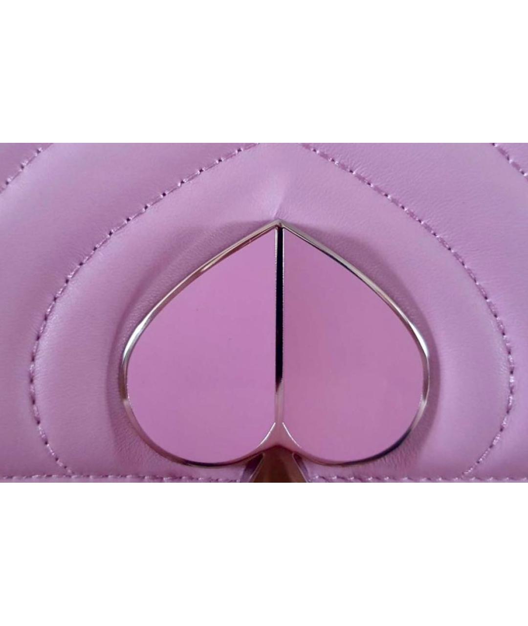 KATE SPADE Фиолетовая кожаная сумка через плечо, фото 8
