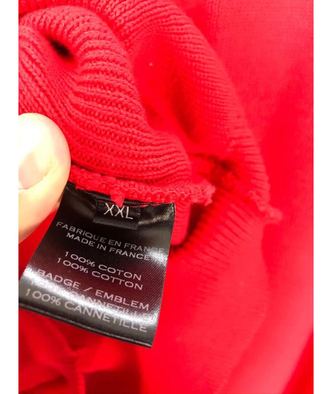 BALMAIN Красный джемпер / свитер, фото 3