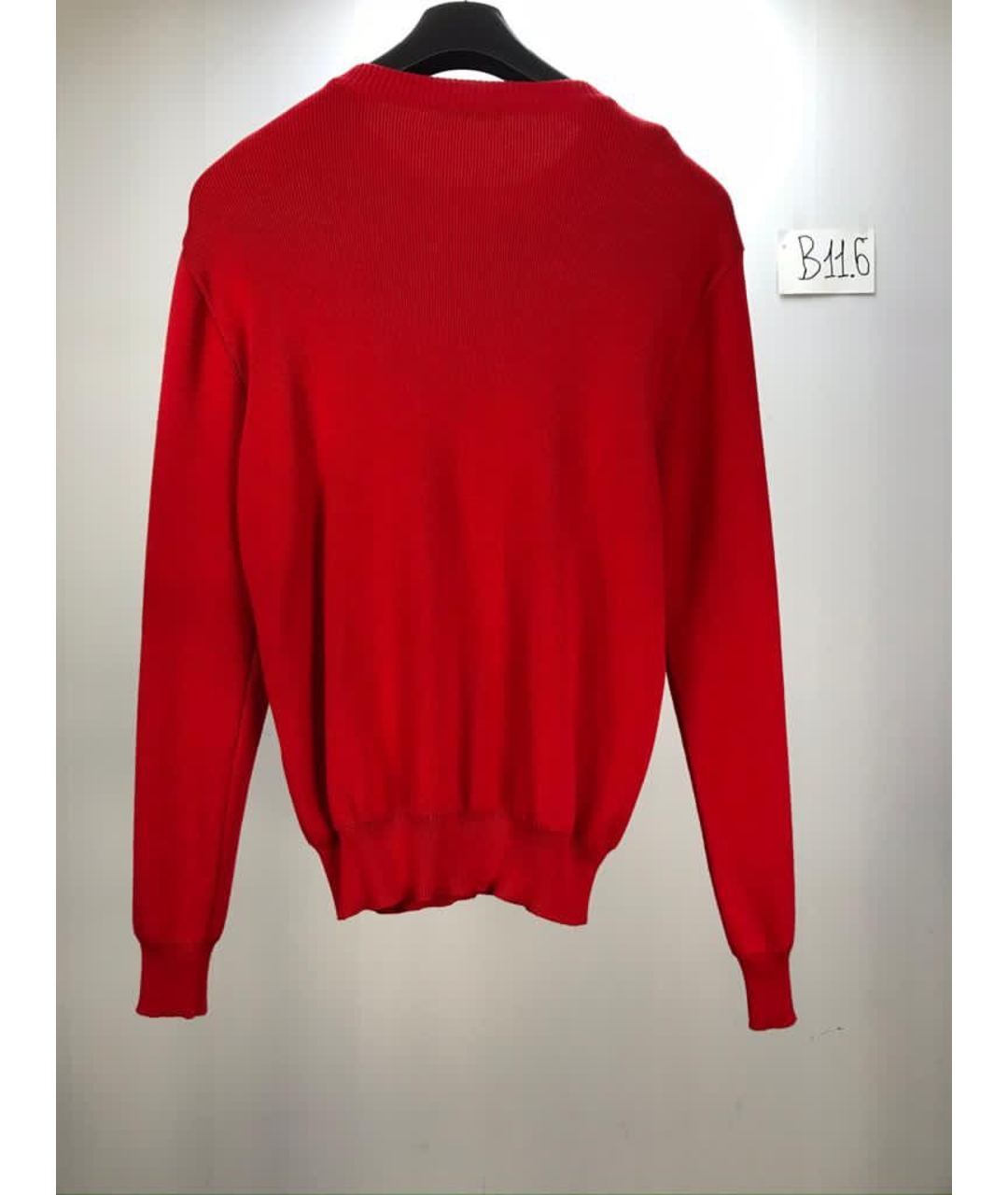 BALMAIN Красный джемпер / свитер, фото 2