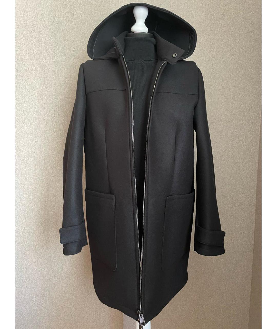 CORNELIANI Черное шерстяное пальто, фото 4