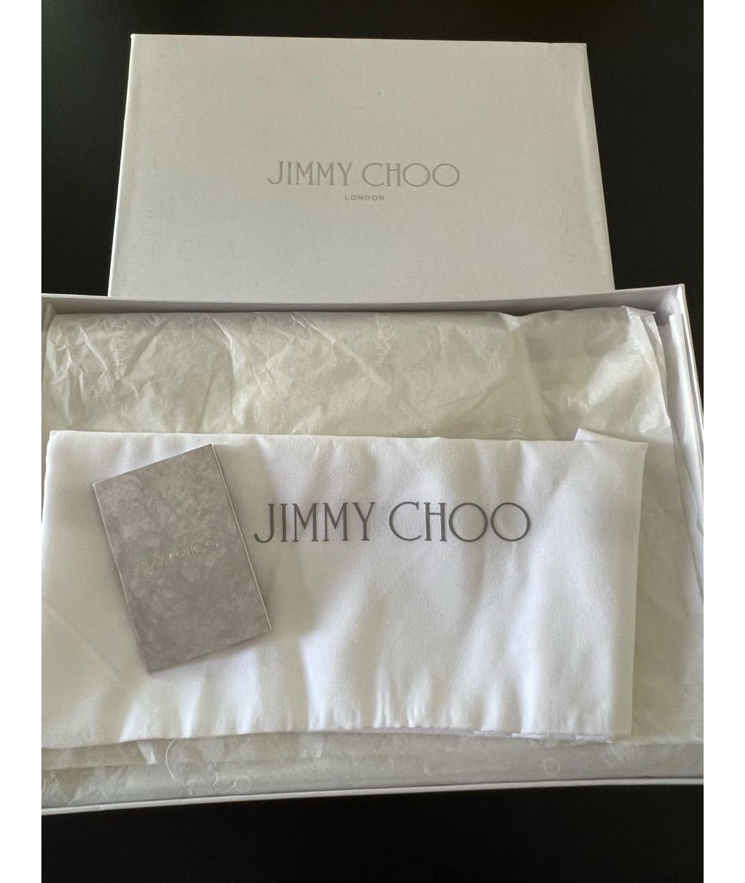 JIMMY CHOO Зеленые замшевые кеды, фото 6