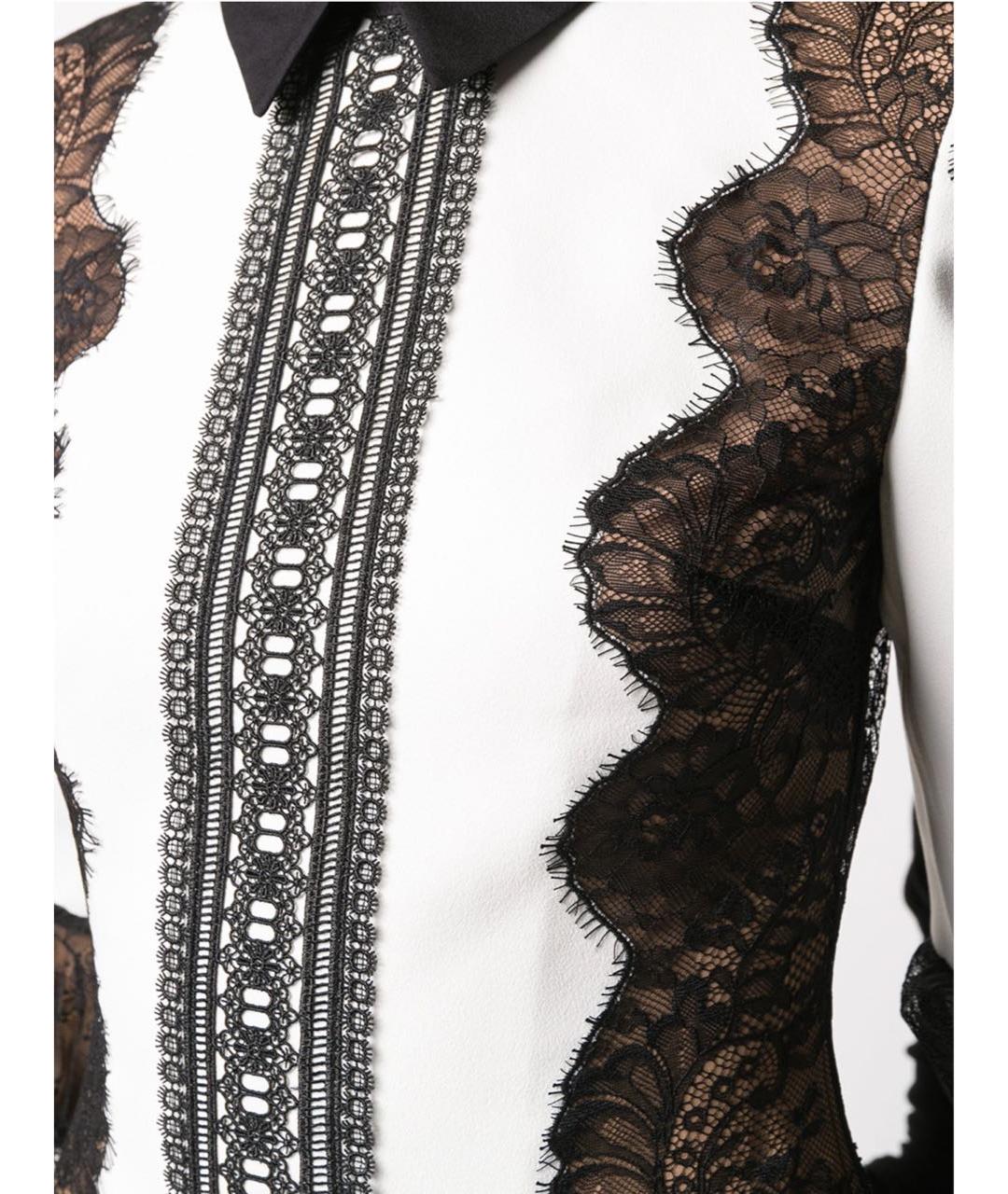 SELF-PORTRAIT Белое полиэстеровое коктейльное платье, фото 3