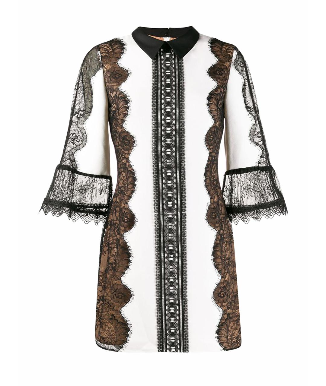 SELF-PORTRAIT Белое полиэстеровое коктейльное платье, фото 1