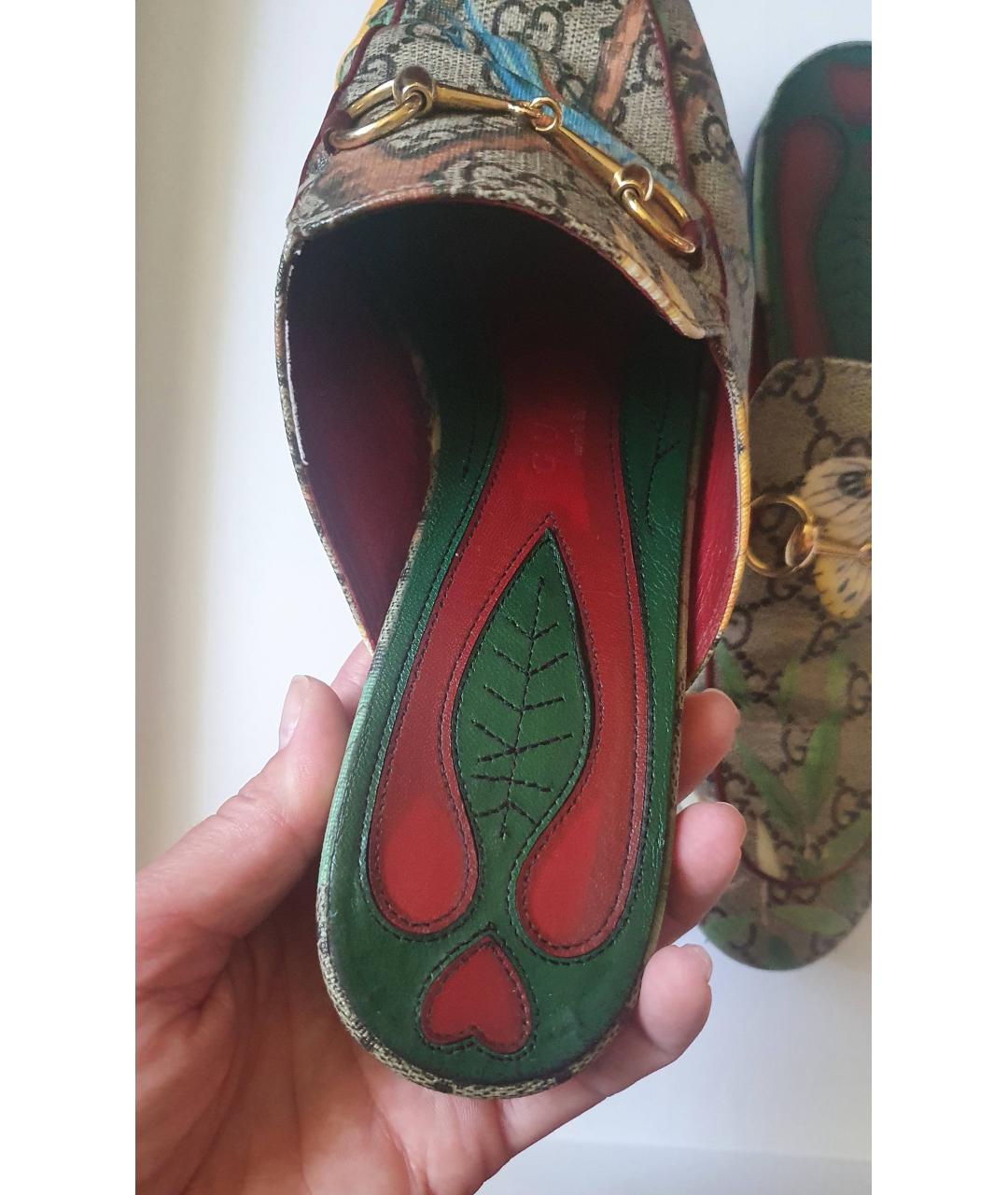 GUCCI Мульти мюли, фото 4