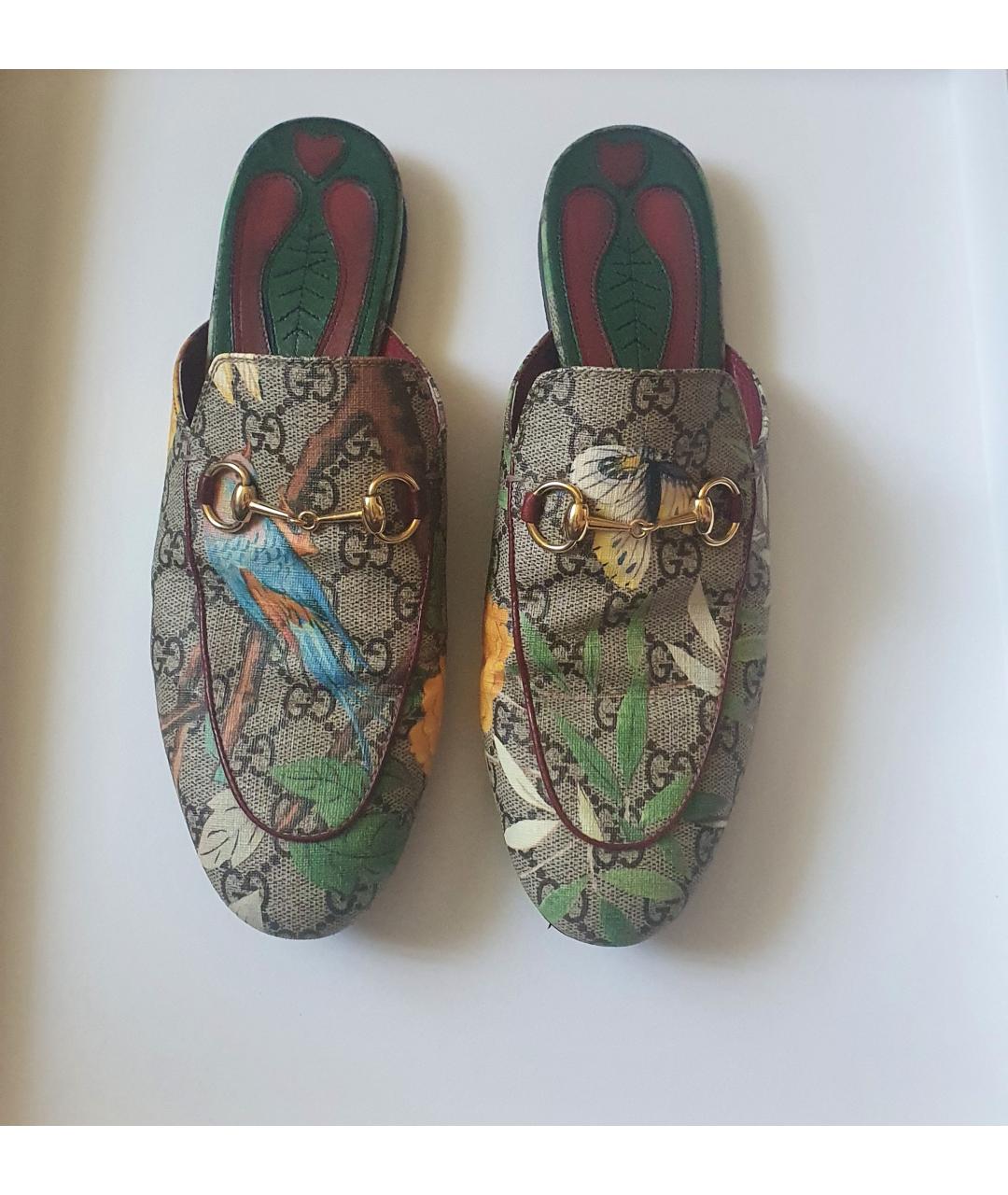 GUCCI Мульти мюли, фото 3