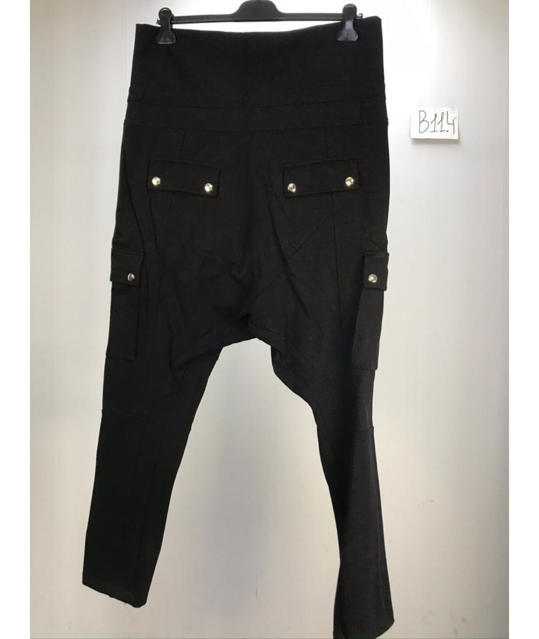 BALMAIN Черные брюки чинос, фото 2