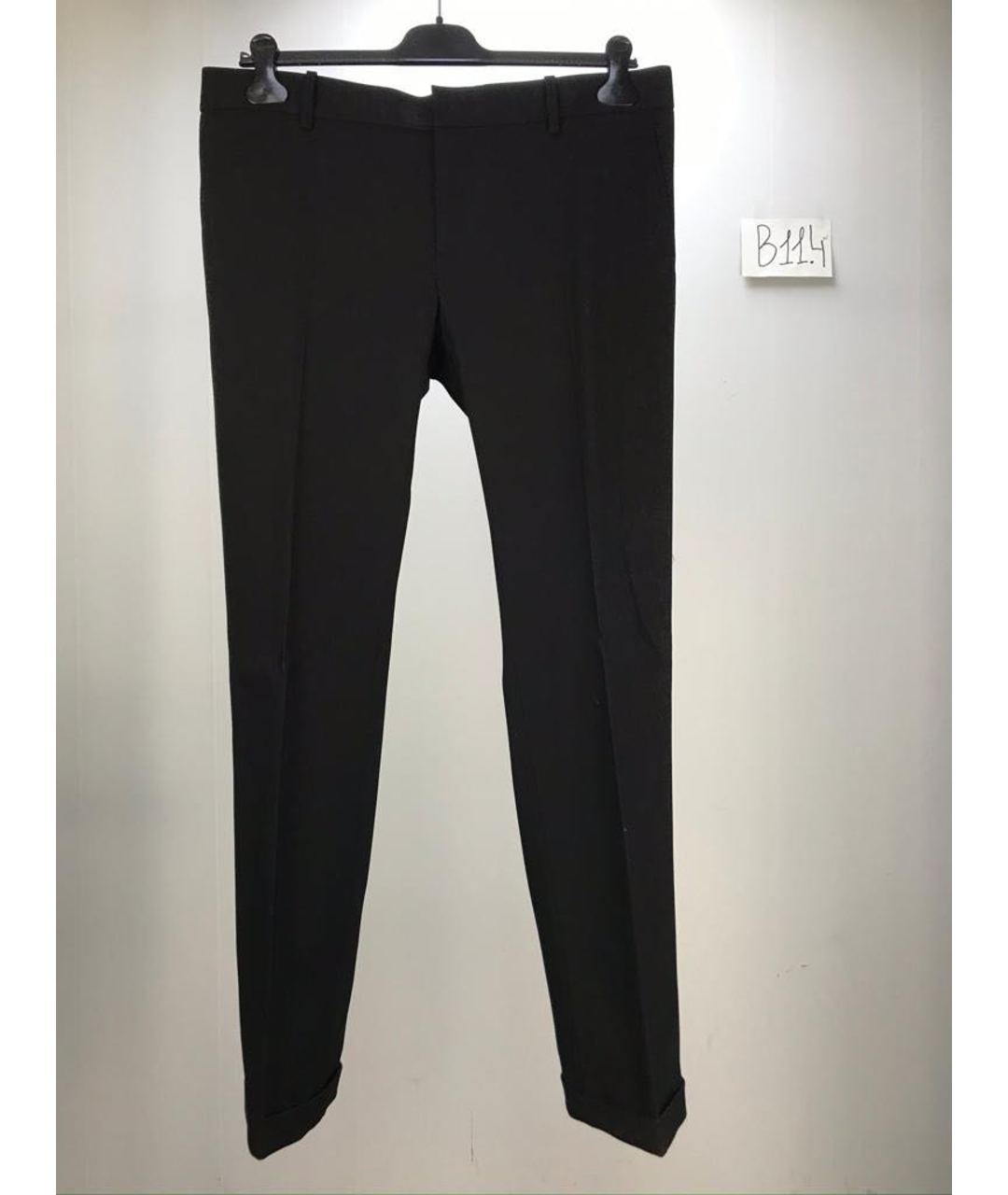 BALMAIN Черные брюки чинос, фото 5