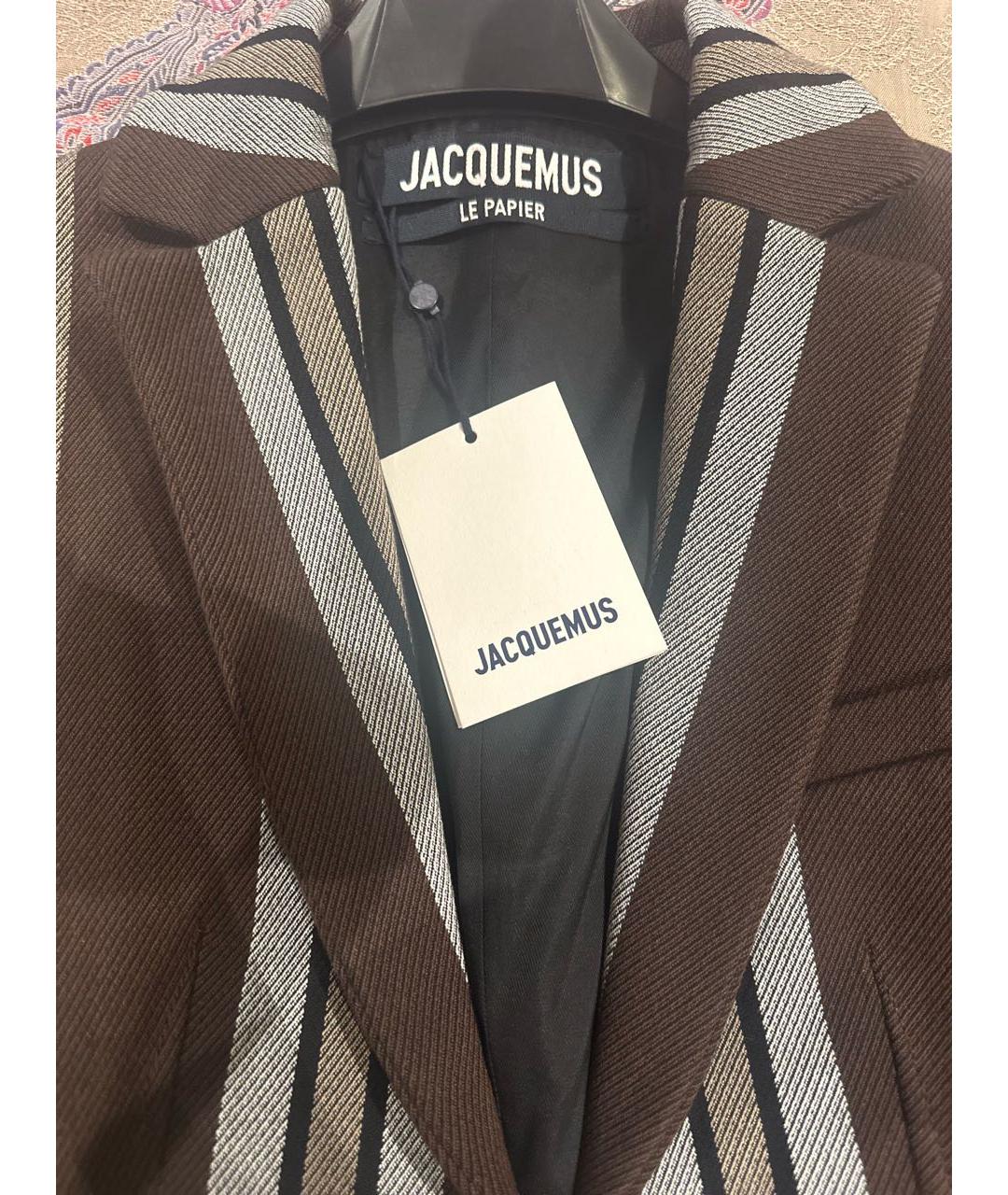 JACQUEMUS Мульти хлопковый жакет/пиджак, фото 4