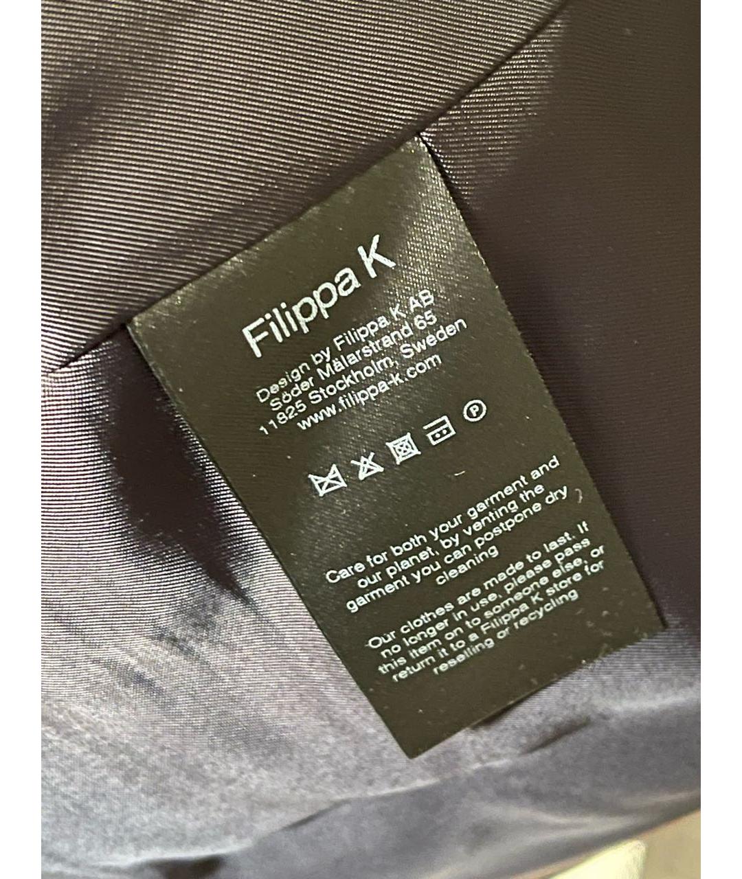 FILIPPA-K Черный хлопковый жакет/пиджак, фото 5