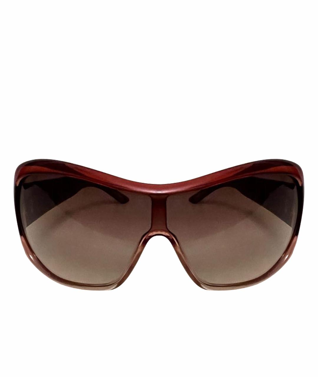 MAX&CO Бордовые пластиковые солнцезащитные очки, фото 1
