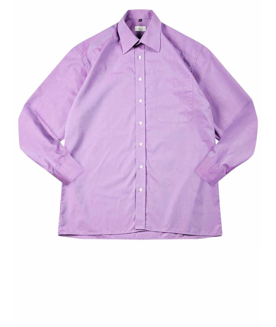 PAUL SMITH Фиолетовая хлопковая классическая рубашка, фото 1